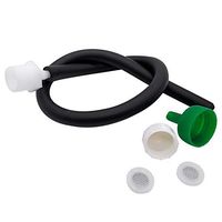 Abyclean Shower Enema Hose Kit Equipment Anal Douche Hose for Women (19inch Black)