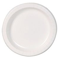 Dixie DBP09W Paper Plates, 8-1/2-Inch, 125/PK, White