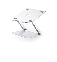 Metal Aluminium Vertical Foldable Height Adjustable Portable Flexible up to 17 inch Laptop Stand Pack of 1
