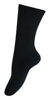 Ladie's Black Diabetic Crew Socks, 3 Pairs size 9 - 11, Made in the USA