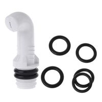 OTGO Portable Travel Bidet Cleaner,Hygiene Wash Nozzle Manual Press Cleaning Tools for Personal Hygiene (White)