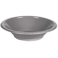 Creative Converting 339660 PREMIUM PL BOWLS 12 OZ, 12-oz, 20 ct, Gray