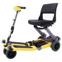 Luggie Elite Folding Scooter 10.5 Ah Battery with Armrest & Canvas Bag