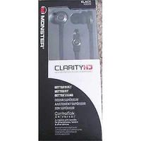 Earphones Monster Clarity HD In-Ear Black