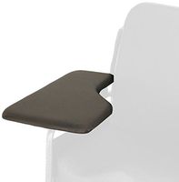 Lacura Flip-Up Half Tray, Locks On Left Side with Bolt, Padded Lap Tray for Wheelchairs, Flips Up for Easy Transfer of Wheelchair Users, Tray with Foam Pad for Comfort & Wood Base for Sturdy Support