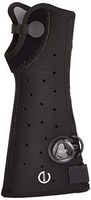 EXOS 312-52-1111 Short Arm Fracture Brace, Open Thumb, Right, Medium, Black