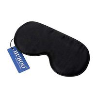 100% Natural Silk Sleep Mask│Super Smooth and Soft Eye Mask for Sleeping│Two Strap Blindfold for Women and Men│Ultimate Sleeping Aid - Black