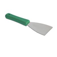 Malish 3550 Green Handle Stainless Steel Scraper