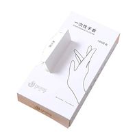 RDTIAN Protective Supplies, Gloves Thickened Transparent Plastic Catering Food Grade Film Gloves 100PCS for Workshop Kitchen Hospital Lab Large Elastic Force Multi-Function Transparent Clear