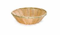 Tablecraft Hand Woven 8-1/2 X 2-1/4" Natural Round Basket
