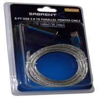 Sabrent CBL- USB To Parallel ( Printer IEEE 1284 ) Cable, 6 ft., Reta