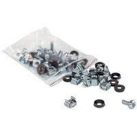 M6 Cage Nut Set 19"" Cabinets Consumer Electronics