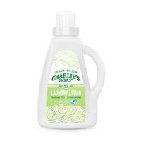 Charlie’s Soap Laundry Liquid (50 Loads, 1 Pack) Natural Deep Cleaning Hypoallergenic Laundry Detergent – Safe, Effective and Non-Toxic