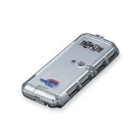 Tripp Lite u222-004-r 4port USB 2.0 Mini hub Adapter w/Cable ac 110/220v