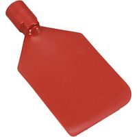 Vikan 70114 Red Nylon Stiff Paddle Scraper, 6" L x 4.5" W Blade