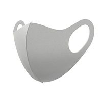 Fashion Korean Face Cover Pack of 6, Comfy Soft Breathable Dust Face Cover Unisex Reusable Earloop Mouth Face Face Covers Set 6pcs (Gray)