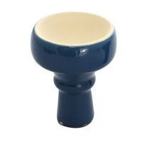 Mya Egyptian Burner Porcelain Hookah Bowl/Head - Light Blue