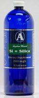 Silica Supplements by Angstrom Minerals - Liquid Ionic Silica Mineral Water 32oz 700ppm