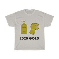 Coronavirus T-Shirt (Golden Toilet Paper and Sanitizer)