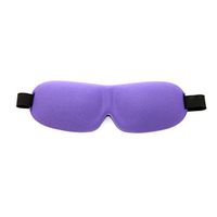 Fullfun 3D Glasses Shaped Eye Mask. Comfortable Memory Sponge Sleep Mask, No Pressure on The Eyes (C)