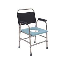 SMFYY Thicken Old Man's Commode Chair, Disassembled Commode Foldable with Armrest Backrest Chair