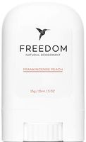 Freedom Natural Travel Deodorant Mini Stick - Aluminum Free, Non Toxic, Great for Sensitive Skin for Women & Men, EWG Verified, Cruelty Free - Peach