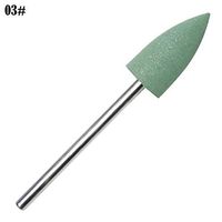 XUANOU 1 PC Abrasive Coated Hard Alloy Nail Drill Gel Removal polishing