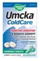 Umcka Chewables Menthol / 20 Tabs Brand: Natures Way