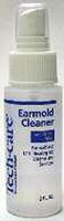 Warner Tech Care W05172 Tech-Care Earmold Cleaner, An ALCOHOL FREE Earmold and ITE Hearing aid Cleaner and Sanitizer, For in-office use or as a Resale Item, Comes in a 2 oz. Spray Bottle