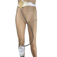 JIN Wearable Urinal Belt Type Urinary Ostomy Pocket Latex Urinary Bucket for Colostomy Care (Night Use)