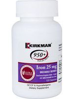 Kirkman Labs - Iron Bio-Max Series 25mg 120 caps