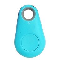 Bestpriceam Wireless Bluetooth Child Elderly Pet Phone Car Baby Key Anti-Lost/Anti-Theft Seeker GPS Locator Alarm Finder Tracker Camera Remote Shutter & Record Function Blue