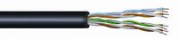 5NF4-CS - Uniprise Ultra II 5NF4 Category 5e U/UTP filled Cable, outdoor direct burial, black, 1,000 ft.