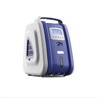 ZXGHS 2 Liter Home Oxygen Ventilator, LED Display Timing Function, Oxygen Ventilator with Adjustable Oxygen Purity, Purity Up to 93%