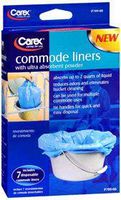 Carex Commode Liners - 7 each, Pack of 3