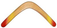 Glacier Wooden Boomerang - for Kids 8-18! Great Returning Boomerangs