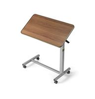 Invacare Overbed Table, with Tilt Top, Height Adjustable, 6418