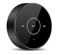 A6 Mini Bluetooth Speakers with 4.2 Touch Full Screen Portable Wireless LED Touch Design Microphone and TF Card for iPhone,iPad, PC,Cellphone,Computer,Desktop,Outdoor Sport (Black)