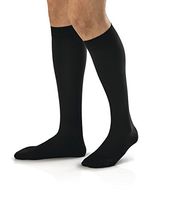JOBST for Men Knee High Closed Toe Compression Stockings,, Extra Firm Legware for All Day Comfort for Males, with Odor Control Technology, Compression Class- 15-20