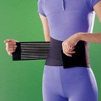 Oppo Medical Sacro Lumbar Support - with Removable Lumbar pad for Extra Compression (Color: Black; Size: S/M)