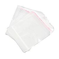 arricraft 1000pcs OPP Cellophane Bags Resealable Rectangle Clear Gift Bags for Necklace Earrings Hand Chain Packing, 140x110mm
