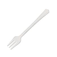 JB Prince Mini Plastic Fork Clear 4.25 1000 Pack