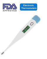 Oral Thermometer for Fever- Clinical Basic Thermometer with Accurate and Fast Readings Digital Medical Thermometer for Newborns, Babies, Kids, and Adults and Pet.