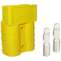 Anderson Original Forklift Battery Connector 50 Yellow With #10/12 Tips