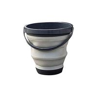 YHYGOO Foldable Bucket, Compact Portable Collapsible Water Container 12l, Outdoor Cleaning Folding Wash Bucket Fishing/Cold Beer Storage/Car Wash/Gardening/Household Mop