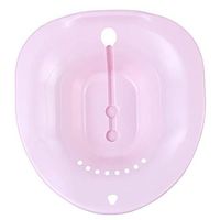 BIHIKI Sitz Bath Tub for Hemmoroid Treatment, Pregnant Women, Postpartum Care, Perineal Soaking After Birth or Episiotomy (Pink)