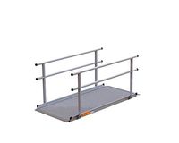 EZ-ACCESS, Gateway Ramp with Handrails, 7 Feet, Transfer Between Levels and Surfaces With More Security and Safety, Great for Wheelchairs, Walkers, Scooters