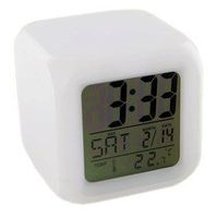 Glowing LED Color Mood Changing Digital Alarm Clock
