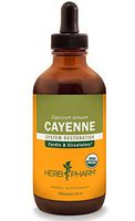 Herb Pharm Certified Organic Cayenne Liquid Extract for Cardiovascular and Circulatory Support - 4 Ounce