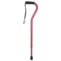 Carex Pink Walking Cane with Soft Cushioned Handle - Adjustable Walking Cane for Women - Offset Pink Cane